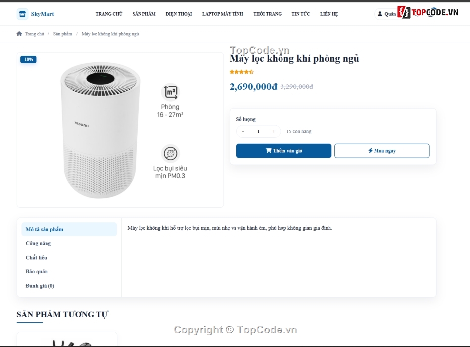 Website php,điện tử,thương mại